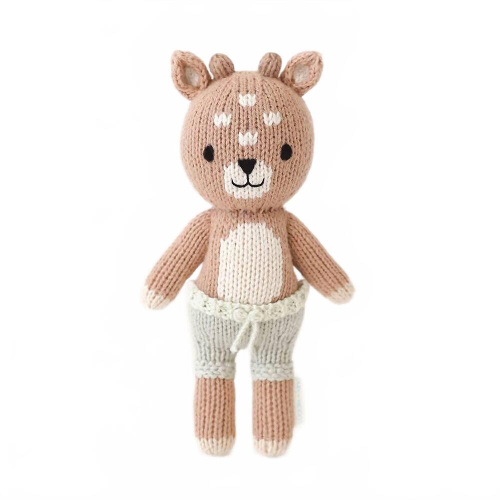 NEW CUDDLE + KIND tiny elliott the fawn in brown